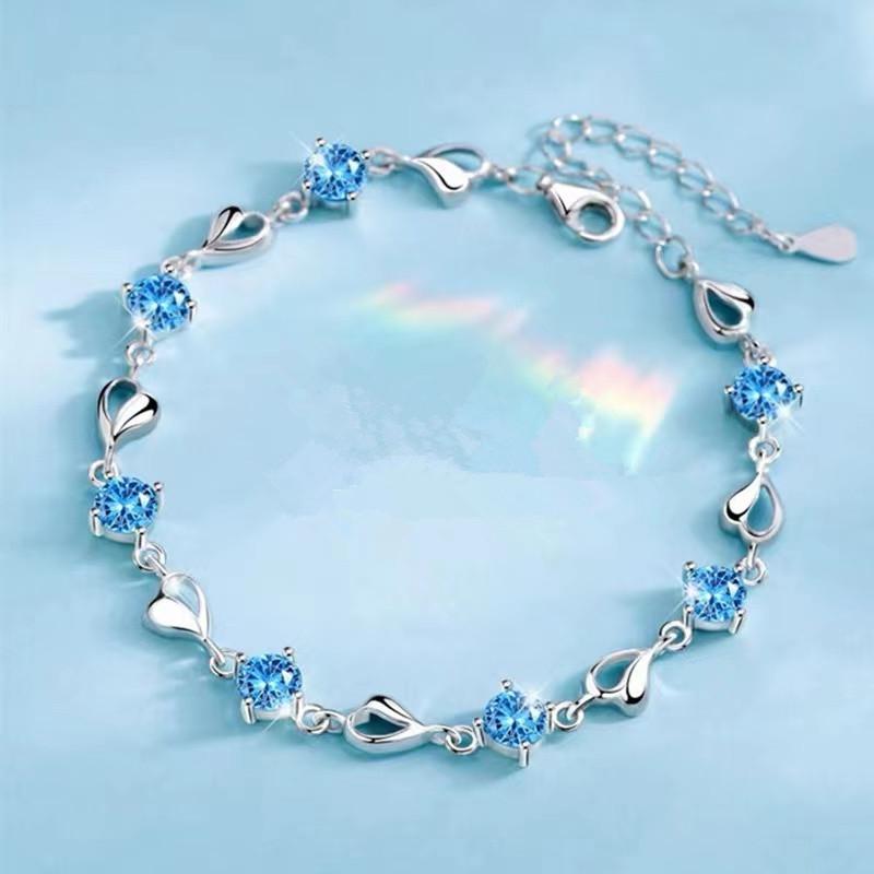 925 Silver Lucky Bead Bracelets Woman Fashion Elegant Multi-layer Adjustable Ball Bracelet Luxury Party Jewelry Gifts
