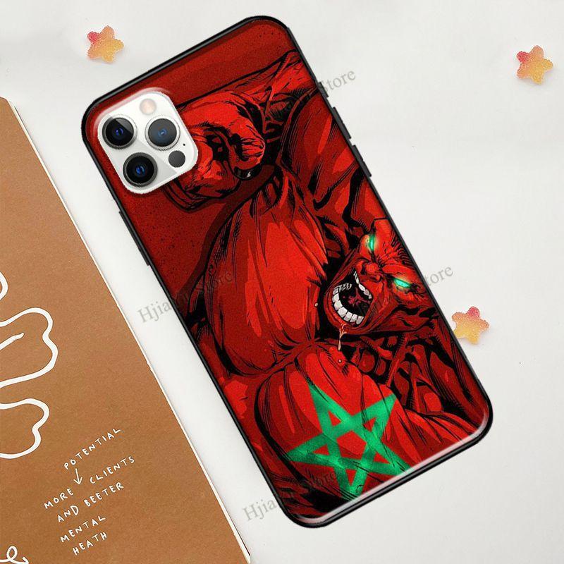 Чехол с флагом Марокко для iPhone 13 Pro Max 12 mini 11 Pro Max 6S 7 8 Plus SE 2020 X XR XS Max, чехол для телефона