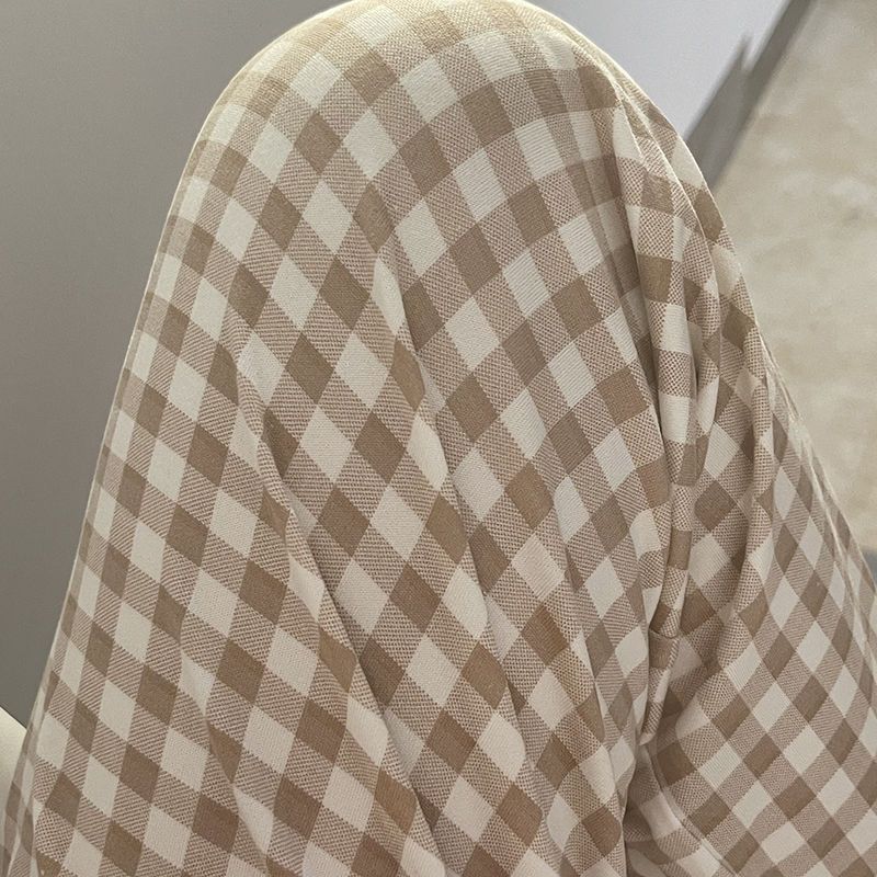 Женские летние милые брюки в корейском стиле для дома, пижамные брюки, женские японские летние тонкие свободные повседневные брюки