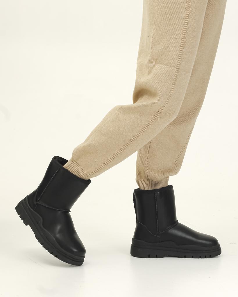 Угги женские Lonza 21983 36 Черные кожа