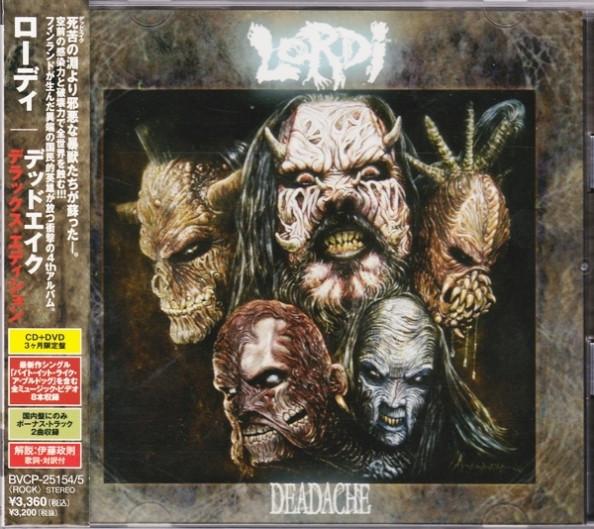 CD LORDI - Deadache BVCP251545PROMO RCA, BMG 2008 Япония ОбиРок Б/у