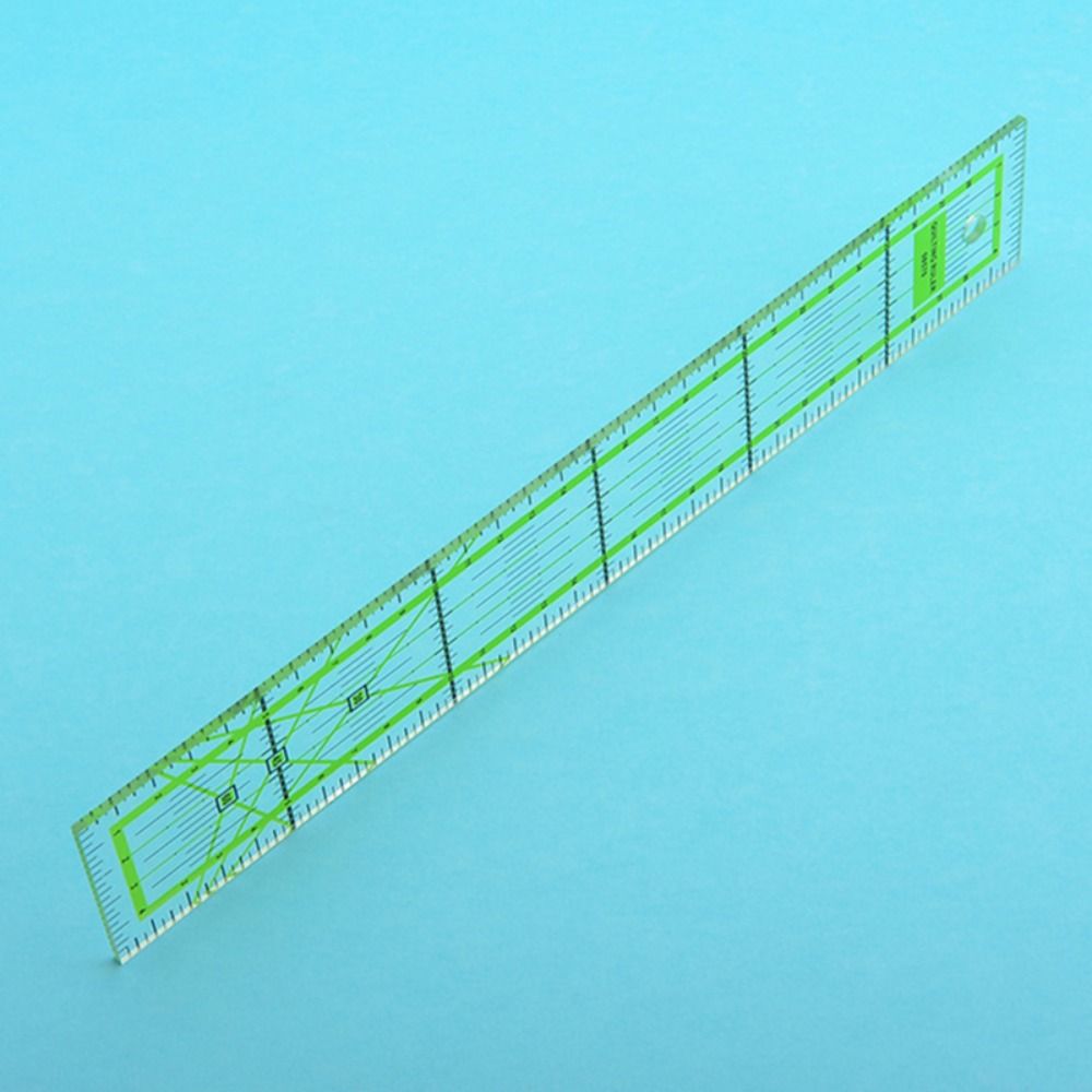 Прозрачная лоскутная линейка Акриловая линейка для рисования Ярдстик Линейка для шитья Портной