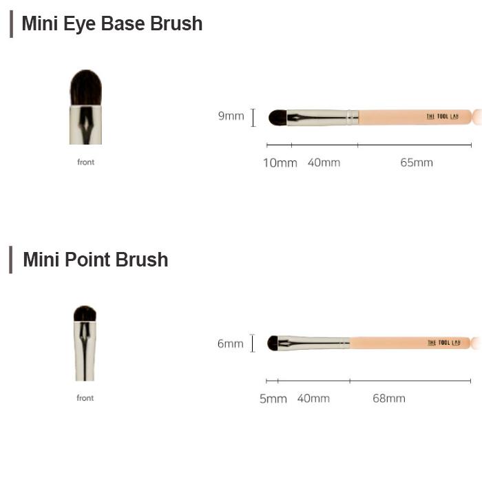 THE TOOL LAB 501 Мини-набор кистей