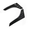 For Mitsubishi Xforce Outlander sport 2025 2026 Exterior ABS black Front  Bumper Fender foglamp  Rear fog Light  Eyebrow Cover