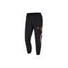 Woven Cuff Zip-Up Jogger Pants Men Bottoms Black CK1185-018