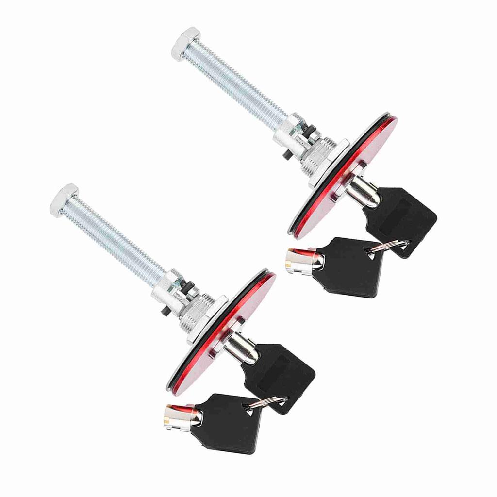 Универсальный замок капота автомобиля, комплект штифтов, предохранительная защелка (красный)