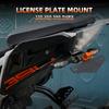 Motorcycle Rear License Plate Tail Frame Holder Bracket with LED Light FOR KTM DUKE 125 250 390 200 DUKE