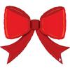 Balon Foliowy Kokarda Czerwona Red Bow 90X73Cm