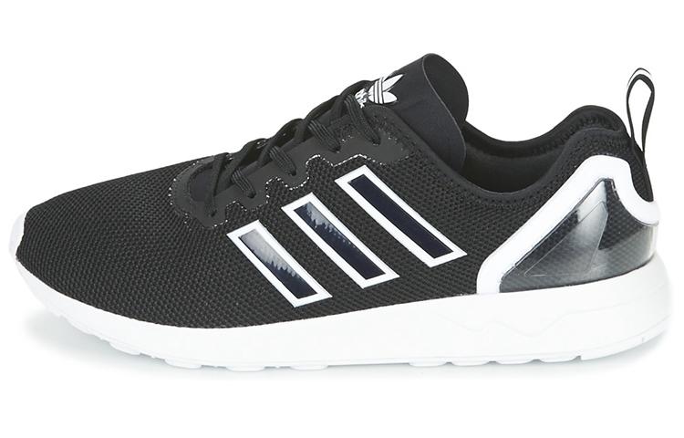 Men's Sneakers Adidas Originals Zx Flux Cozy Wear Resistant Running Shoes Black Unisex 'Black White'