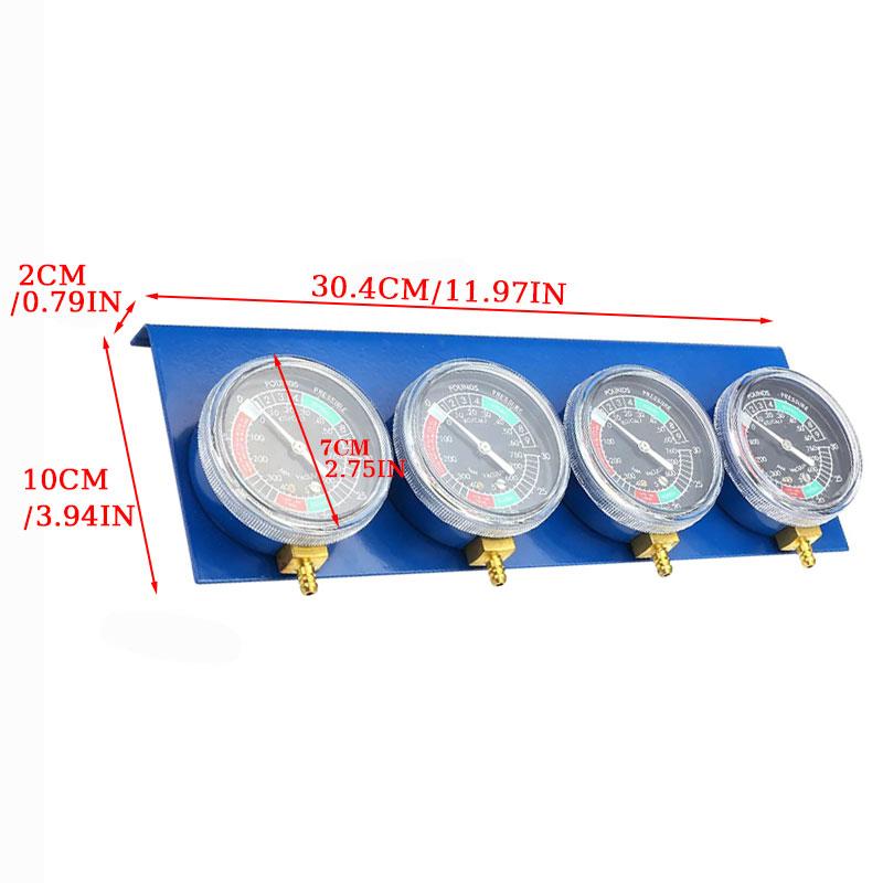 Для 2/4 цилиндрового мотоцикла карбюратор синхронизатор комплект тестер зажигания балансир тестовые приборы набор диагностических инструментов для мотоциклов