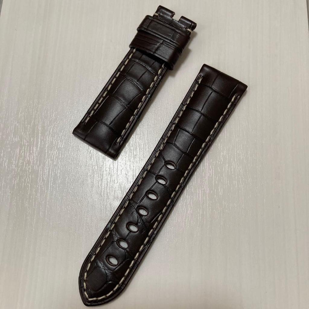 Б/у ремешок из кожи аллигатора для PANERAI с пряжкой 22/20