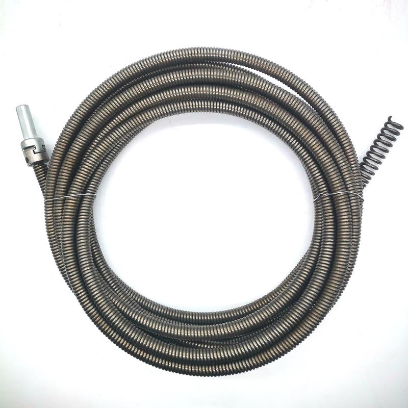 Electric Drill Sewer Cleaner Tool 10mm Diameter Spring Kitchen Toilet Pipe Drain Dredging with 1.5/3/5 Meter Length Options