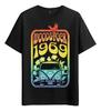 Tshirt Muscle Freaks Woodstock Estilo Retro Hippie 1969