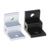 L Shape Aluminum Profile Corner Bracket Anti-corrosion Heavy Duty Connector Code for 20/30/40 Alu Profile Furniture Repair