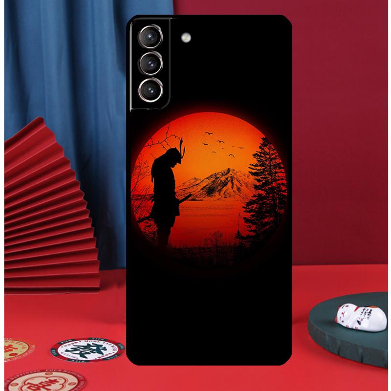 Япония Чехол для телефона Самурай Ниндзя для Samsung Galaxy S25 Ultra S9 S10 S20 S21 FE S22 S23 Plus S24 Ultra Задняя крышка