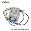 AH2102 Series Single-Phase Two-Stage AC EMI Filter: Models AH2102-10-44, AH2102-3-44, AH2102-6-44