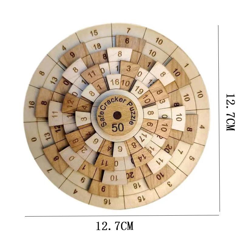 Творческий проигрыватель Huarong Road Number Деревянные интеллектуальные головоломки IQ игры Монтессори Развивающие игрушки Rompecabezas Niño