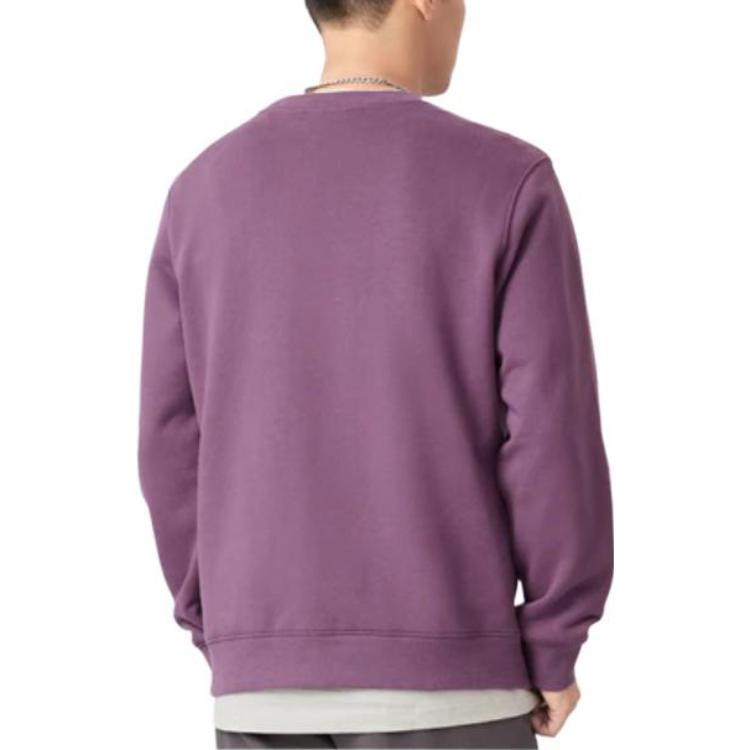 Men's Li-Ning Sports Trendy Collection Sweatshirts Men's Purple Crew Neck Moderate Regular