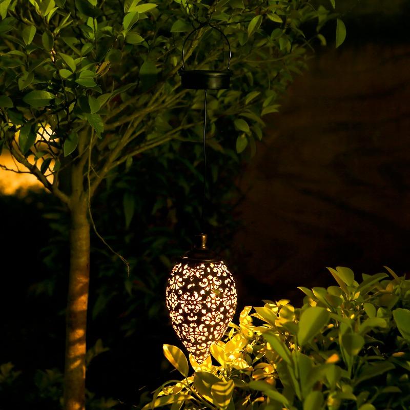 3 шт. в комплекте, уличный солнечный проекционный светильник в форме капли воды, водонепроницаемый уличный светильник для сада, патио, лужайки, дорожки, двора, рождественский декор