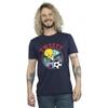 Looney Tunes Mens Tweety Football Circle T-Shirt