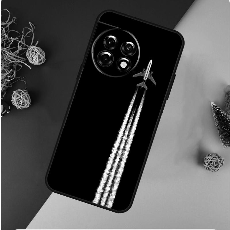 Чехол для телефона OnePlus 13 13R 12 12R 11 9 10 Pro 8T 9RT 10T 10R N20 N30 Nord CE 2 3 4 Lite с рисунком Самолет Летать Путешествие