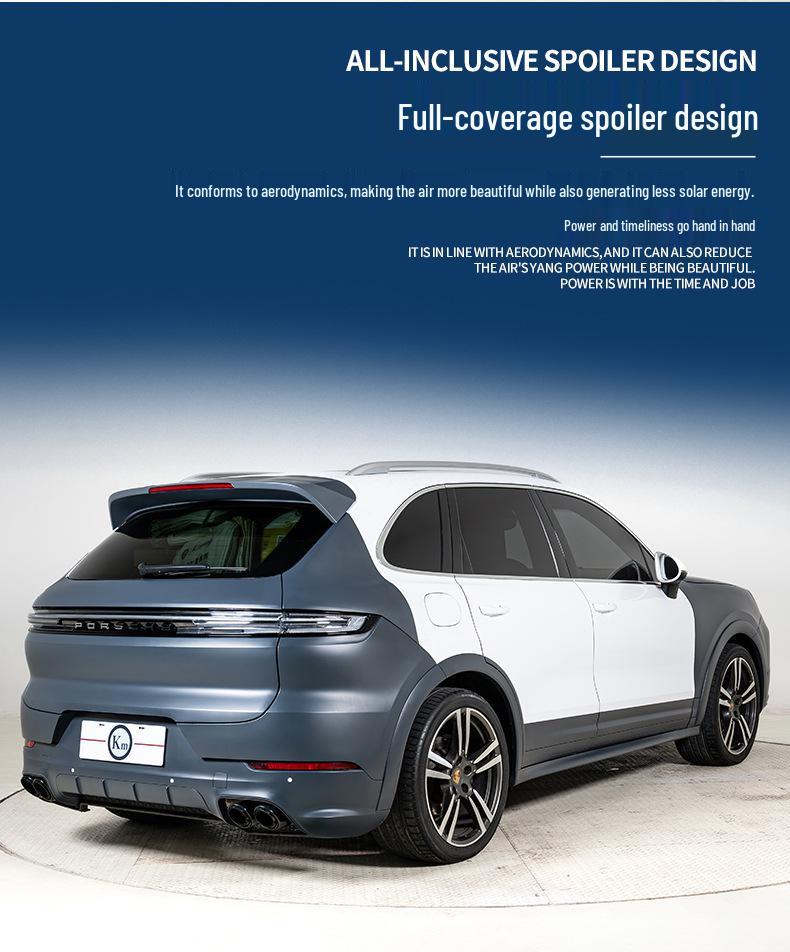 Porsche Cayenne 2011-2017 GTS Апгрейд: Обвес с решеткой, изготовленной методом литья под давлением из ПП