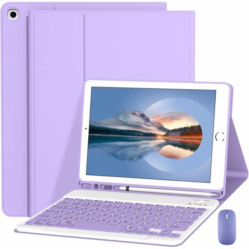 IPad Air 7 Case With Bluetooth Keyboard Magnetic Pencil Holder Stand Cover Pro 11 2021