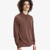 Fred Perry [M6006] Однотонная рубашка Fred Perry с длинным рукавом - Carrington Road Brick/Anchor Grey Afpm2416006-U85