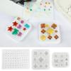 Fashionable Earring Sturdy Silicone Mould Set Accessory Portable for Stylish Jewelry Making Resin Casting Set