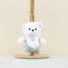 Belly Whimsical Big Teddy Bear Keychain Soft Plush Charm Adorable Accessory Bag