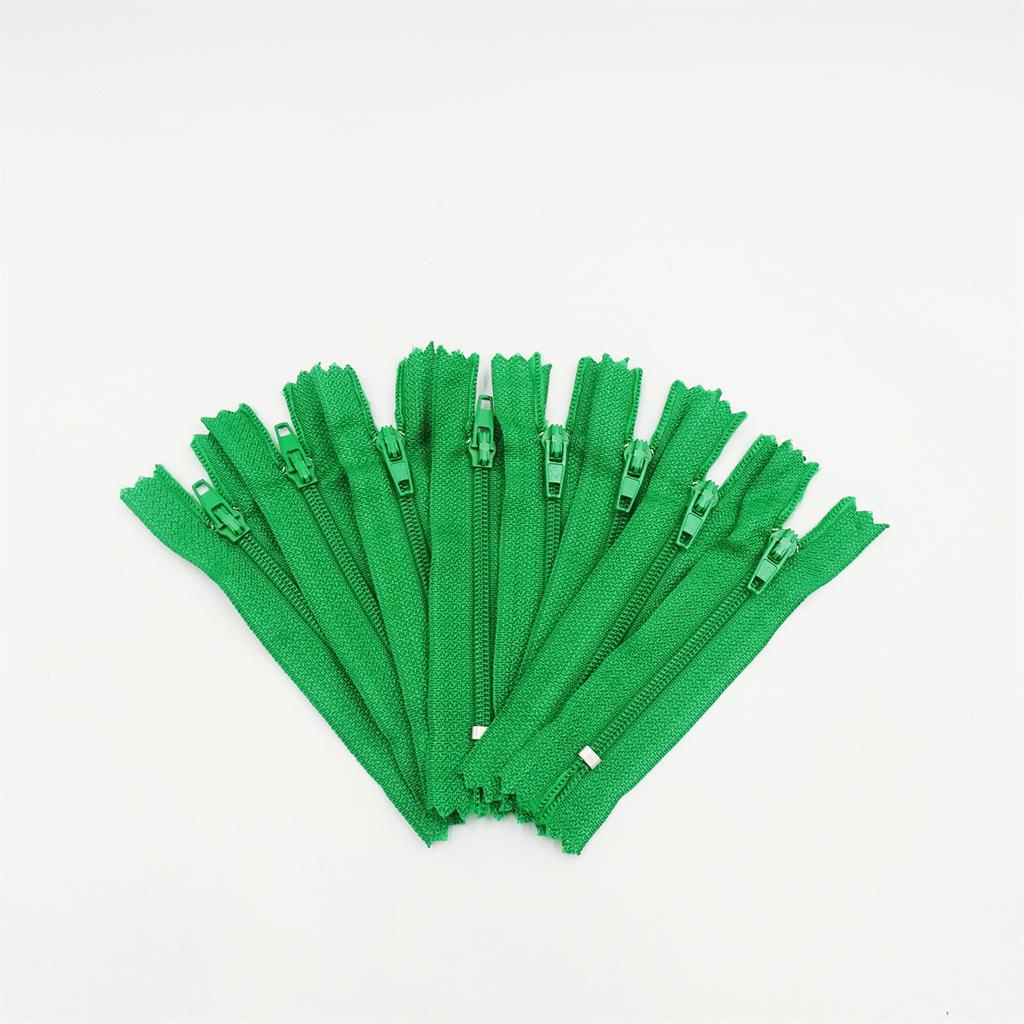 10 шт. 3-24 дюйма (7,5-60 см) Нейлоновые спиральные молнии для индивидуального шитья Нейлоновые молнии оптом 20 цветов