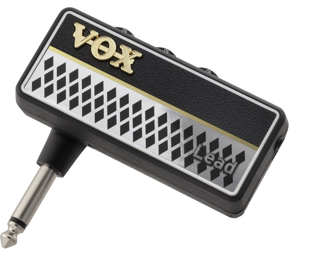 VOX Headphone Amplifier for Electric Guitar amPlug 2 Lead No Cable Required Plug Directly Into Guitar Perfect for Home Practice Battery Powered