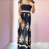 Summer Dress Women's Long Boho Beach Dress Elegant Maxi Dress  Sleeveless Summer Tunic Dress