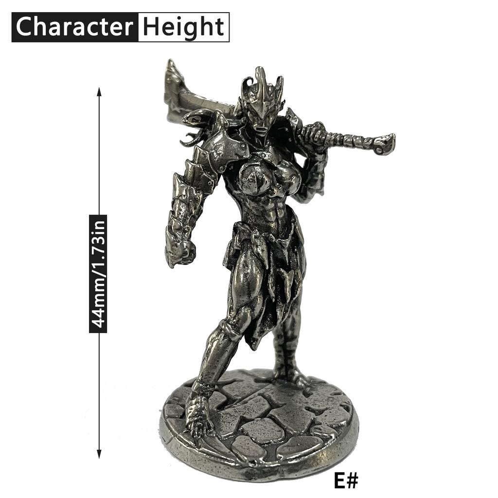 Middle Ages Legion Wraith Soldiers Toy Figurines Miniatures Metal Copper Mens Gifts Desktop Ornaments Decorations Crafts