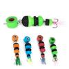 Foam Bait Triple Anchor Hook False Worm Bait Stringer Hook Floating Lure 4pcs