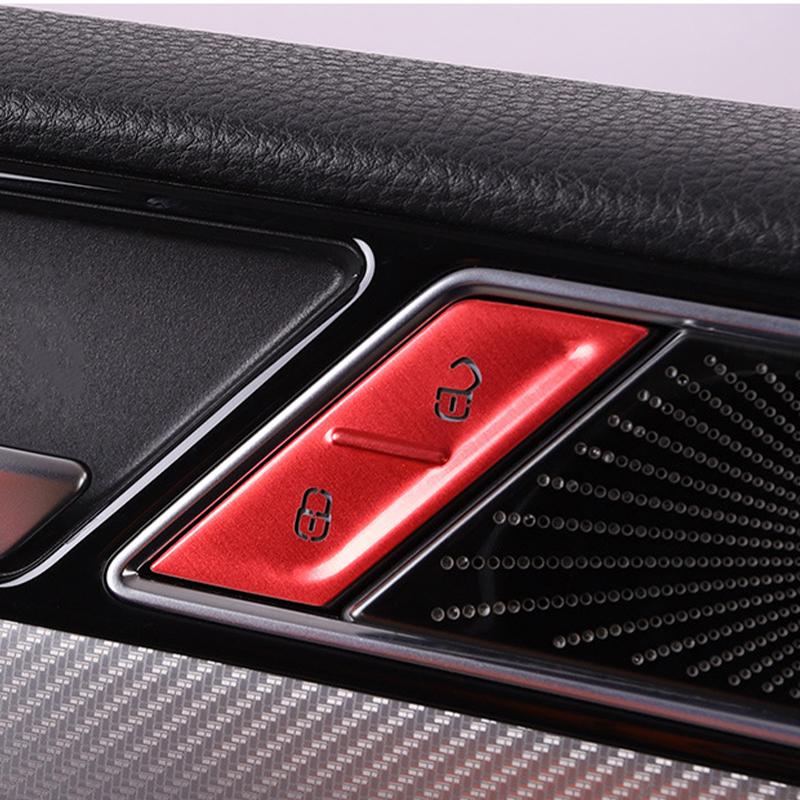 Кнопка разблокировки двери автомобиля, декоративная наклейка, подходит для Volkswagen vw new CC, кнопка запуска одним нажатием P, внутренняя кнопка передач