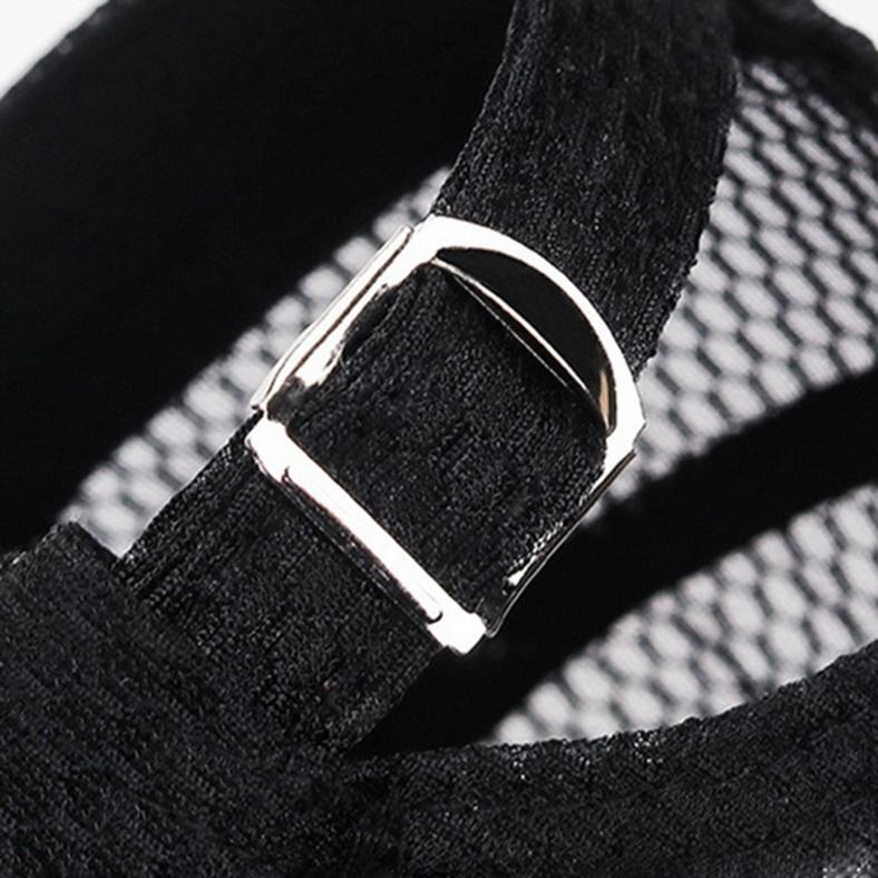 Men's Fashion Mesh Casual Breathable Sunscreen Hat Summer Outdoor Flat Top Cap