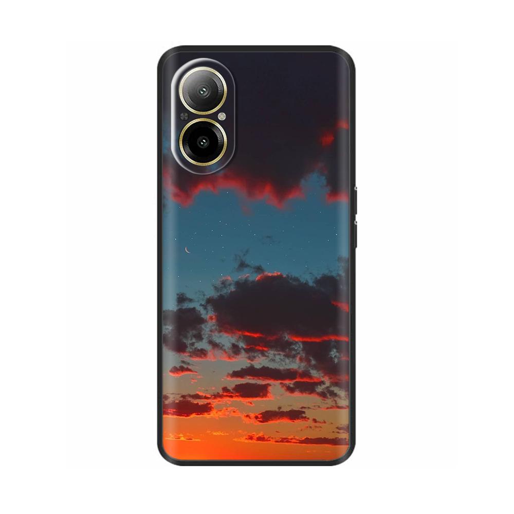 Для Realme C67 4G Чехол Накладка на телефон Крутой Милый Мягкий Гладкий Жидкий Силикон Бампер Для Oppo Realme C67 Полная Защита Задняя Крышка