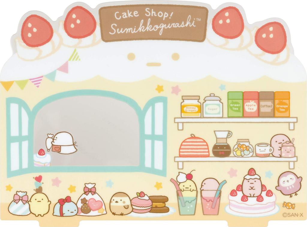 San-X Sumikko Gurashi Коллекция Sumikko Gurashi Серия Работа Игра Сцена Акриловая Подставка Кондитерская FR72501