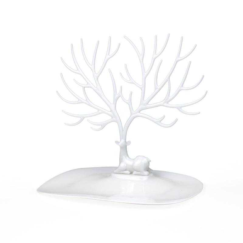 Стойка для украшений, серьги с оленями, подвеска, браслет, подставка для дисплея, лоток, стеллажи для хранения деревьев, органайзер, держатель