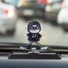 Cat Dashboard Decorations Cartoon Cat Skateboard Ornaments Colorful Metal Car Decor Cute Auto Ornament For Travel Daily Life