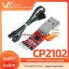 Модуль USB-TTL последовательного адаптера CP2102 с загрузчиком UART STC и кабелем DuPont