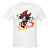 Funny Shadow The Hedgehog Fire Unisexs Printed TShirt Unisex T shirtBig Size