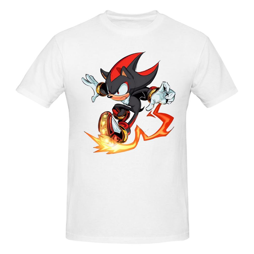 Funny Shadow The Hedgehog Fire Unisexs Printed TShirt Unisex T shirtBig Size