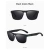 Two-tone cycling polarized sunglasses for men
