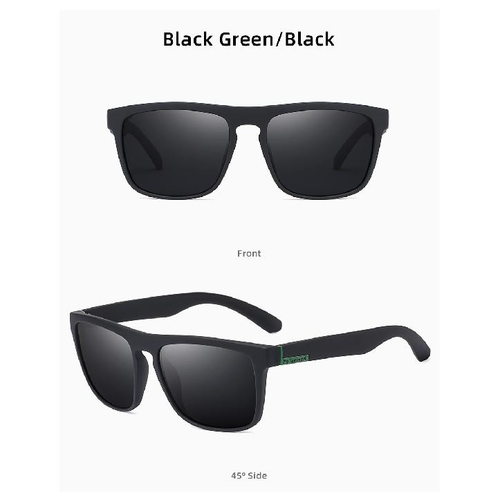 Two-tone cycling polarized sunglasses for men