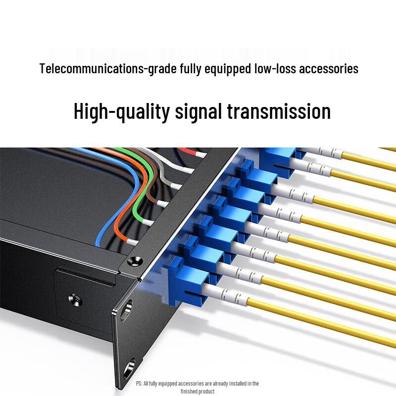 Ugreen NW383 12-портовая терминальная коробка для одномодового оптоволокна с разъемами LC