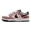 Nike Dunk Abrasion Resistant Abrasion Resistant Low top Skateboard Shoes Women's Pink Brown CW1590-100(TeamS2-S-BOX)
