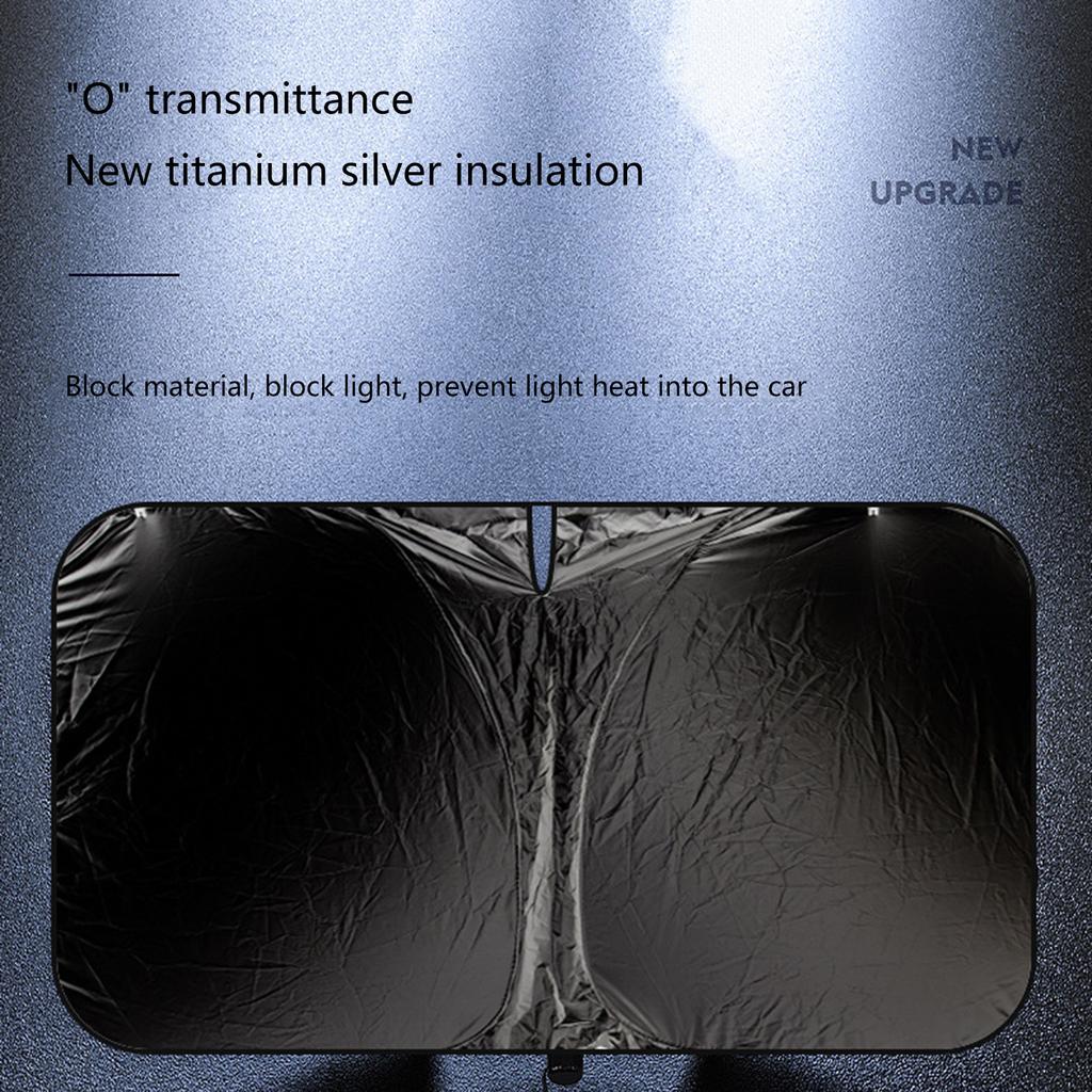 Чехол для лобового стекла салона автомобиля, солнцезащитный зонт, складной солнцезащитный козырек, УФ-блок, защита переднего окна автомобиля от жары