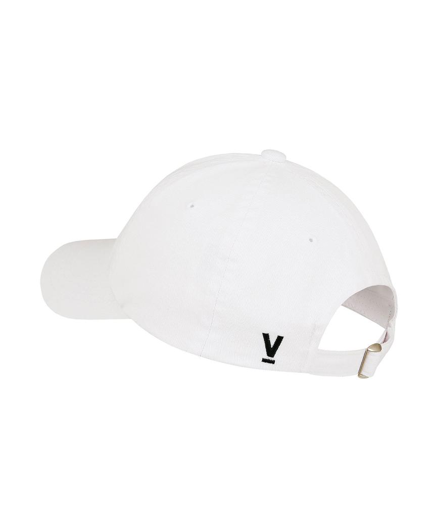 Бейсболка с логотипом V от VIS A VIS (белый)